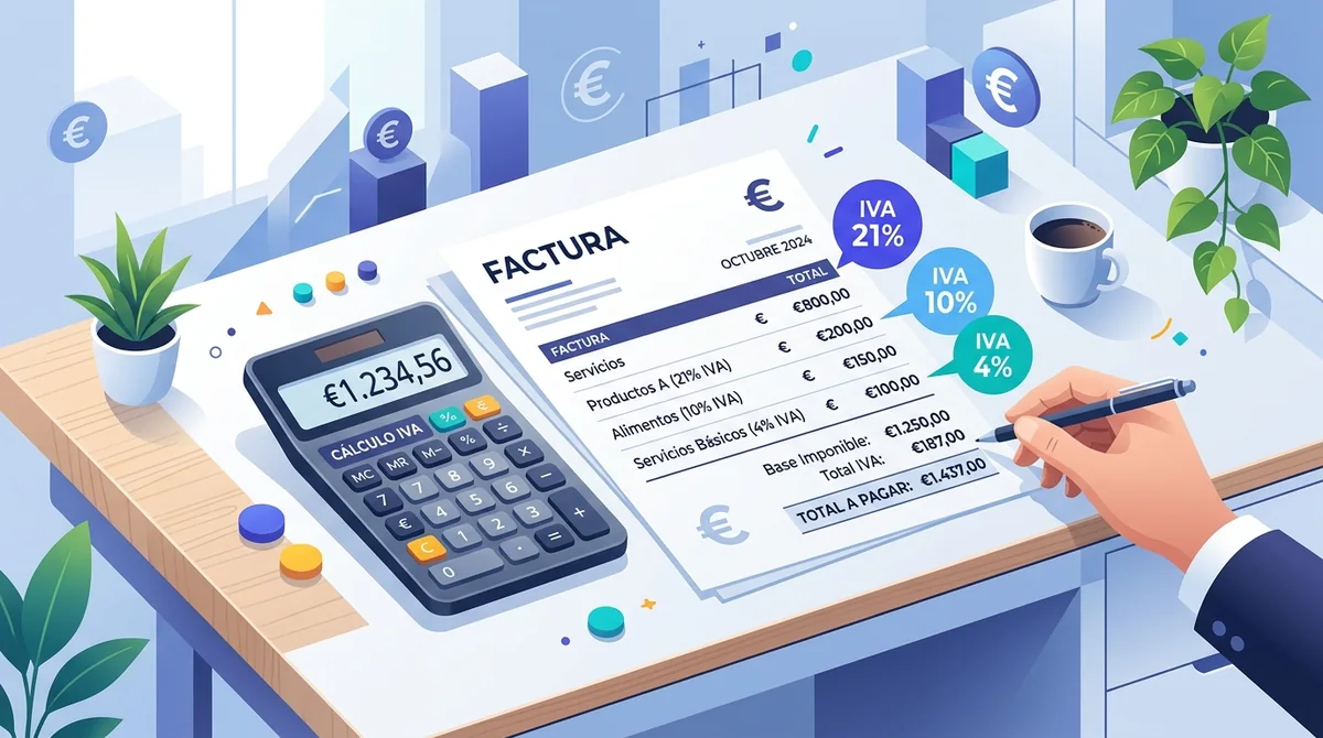 Guía definitiva para calcular y desglosar el IVA en España (2026)